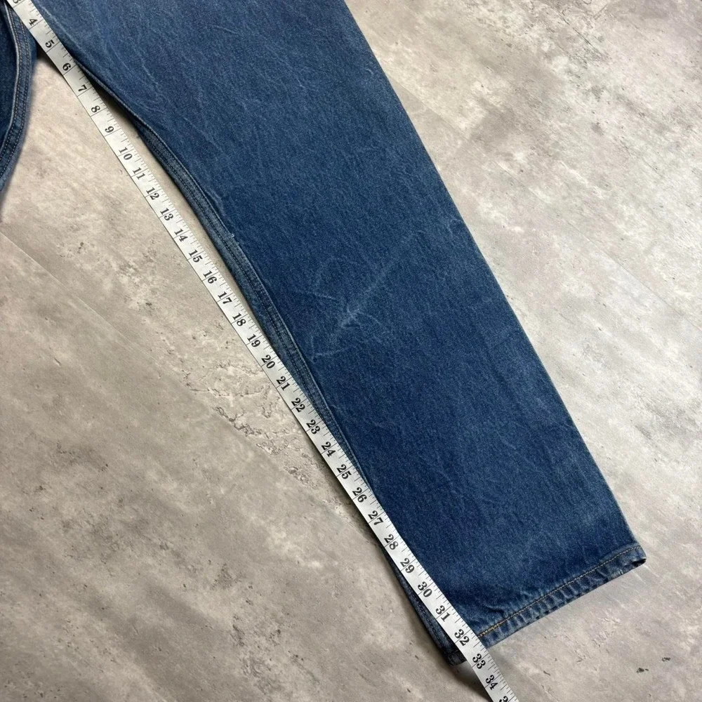 Levi's 501XX Jeans Mens 36x33 Dark Wash Vintage 90s Button Fly